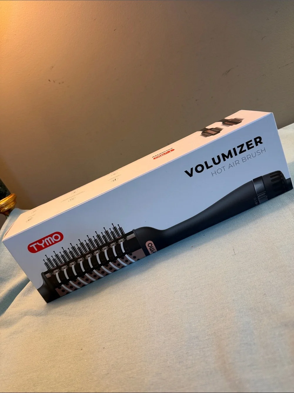 Tymo Black Volumizer Hot Air Brush - Smooth Styling